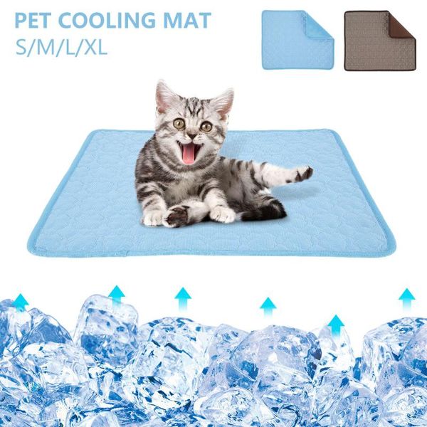 kennels & pens pet cooling mat for dogs and cats summer comfortable breathable washable kitten scratch-resistant cushion pad puppy blanket
kennels & pens pet cooling mat for dogs and cats summer comfortable breathable washable kitten scratch-resistant cushion pad puppy blanket