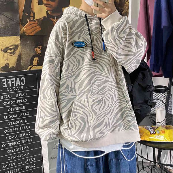 men's hoodies & sweatshirts spring autumn hoodies men retro design zebra cardigan with personality sweaters fashion streetwear vin, Black
men's hoodies & sweatshirts spring autumn hoodies men retro design zebra cardigan with personality sweaters fashion streetwear vin, Black