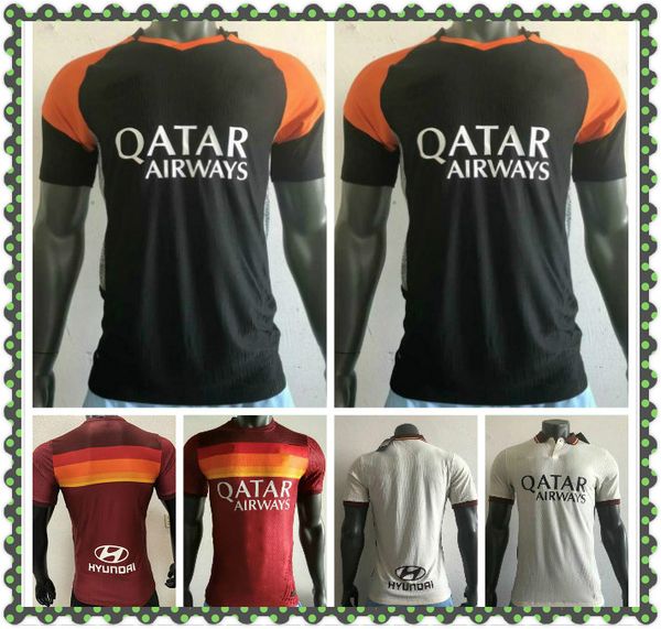 player version 20 21 kluivert soccer jersey dzeko pastore strootman zaniolo totti florenzi home away 2021 football tight shirt, Black;yellow
player version 20 21 kluivert soccer jersey dzeko pastore strootman zaniolo totti florenzi home away 2021 football tight shirt, Black;yellow