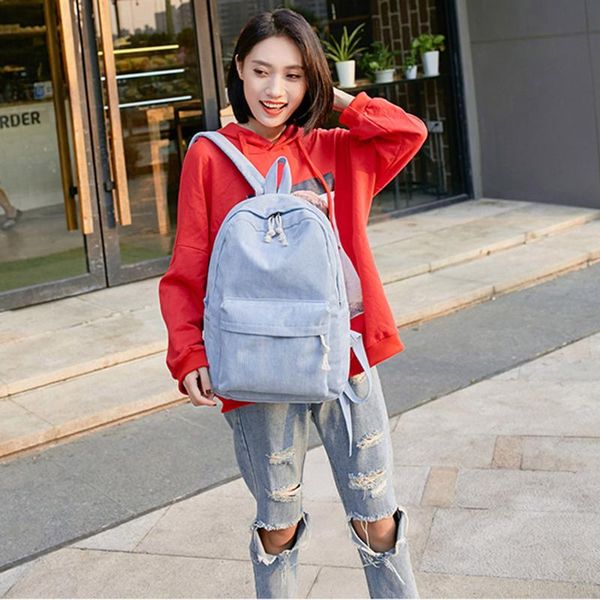 backpack women's student shoulder corduroy fashion casual teenager girls school bookbag bag mochila #40
backpack women's student shoulder corduroy fashion casual teenager girls school bookbag bag mochila #40
