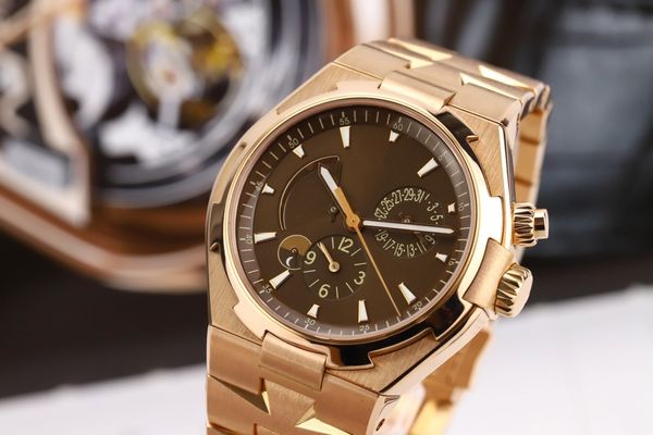 men watches luxury rose gold watch automatic mechanical leather strap bussiness 42mm wristwatches waterproof classic casual, Slivery;brown
men watches luxury rose gold watch automatic mechanical leather strap bussiness 42mm wristwatches waterproof classic casual, Slivery;brown