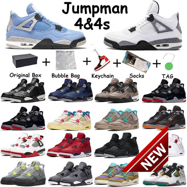 2021 jumpman 4 4s university blue mens basketball shoes starfish metallic purple black cat bred red cactus jack men women outdoor running
2021 jumpman 4 4s university blue mens basketball shoes starfish metallic purple black cat bred red cactus jack men women outdoor running