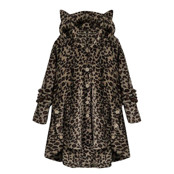 women's jackets girls oversize hoodies winter warm women patchwork button cat ears hooded sweatshirt fleece streetwear, Black;brown
women's jackets girls oversize hoodies winter warm women patchwork button cat ears hooded sweatshirt fleece streetwear, Black;brown