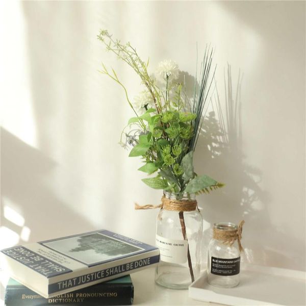 decorative flowers & wreaths artificial flower with leaves simulation bouquet home office table centerpiece floral decoration
decorative flowers & wreaths artificial flower with leaves simulation bouquet home office table centerpiece floral decoration