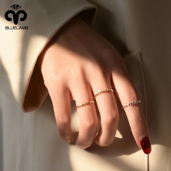 cluster rings s925 sterling silver rose gold wave twisted simple opening female ring for women personality jewelry birthday party gifts, Golden;silver
cluster rings s925 sterling silver rose gold wave twisted simple opening female ring for women personality jewelry birthday party gifts, Golden;silver