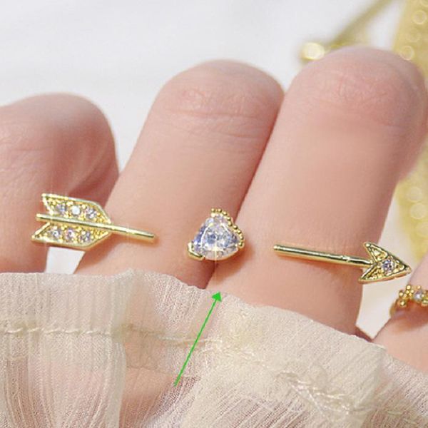 wedding rings romantic cupid arrow for women adjustable two finger ring heart jewelry party couple gifts girlfriend bff, Slivery;golden
wedding rings romantic cupid arrow for women adjustable two finger ring heart jewelry party couple gifts girlfriend bff, Slivery;golden