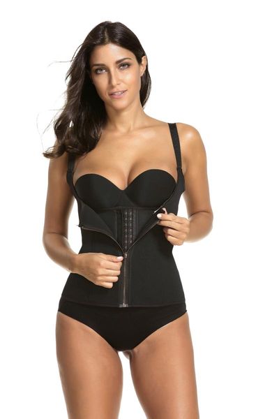 women's shapers waist trainer body shaper sauna women sweat vest latex double layers postpartum underwear slimming corset, Black;white
women's shapers waist trainer body shaper sauna women sweat vest latex double layers postpartum underwear slimming corset, Black;white