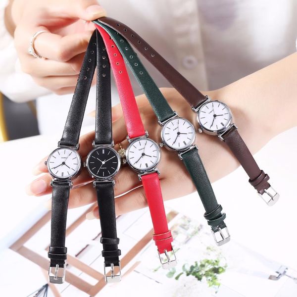 wristwatches fashion women leather mini design quartz wrist watch casual luxury women's simple female clock relogio feminino, Slivery;brown
wristwatches fashion women leather mini design quartz wrist watch casual luxury women's simple female clock relogio feminino, Slivery;brown