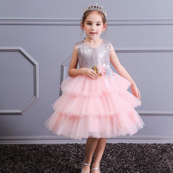 girl's dresses kids girl party dress sequins bow backless layered ball gown flower for wedding children birthday gift vestido, Red;yellow
girl's dresses kids girl party dress sequins bow backless layered ball gown flower for wedding children birthday gift vestido, Red;yellow