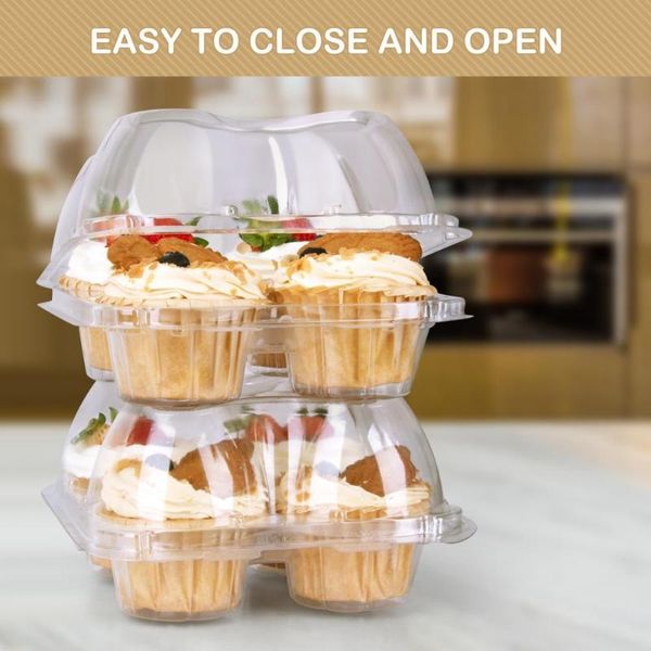 disposable take out containers 20pcs cake container eco-friendly stackable design pet 4 holes holder box for kitchen
disposable take out containers 20pcs cake container eco-friendly stackable design pet 4 holes holder box for kitchen