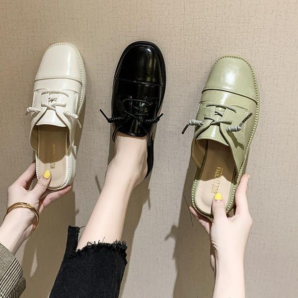 slippers women's spring fashion pu lace half drag one pedal sweet fresh elegant platform shoes u30-03, Black
slippers women's spring fashion pu lace half drag one pedal sweet fresh elegant platform shoes u30-03, Black