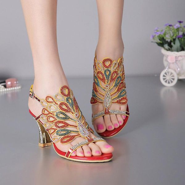 red black color women banquet prom party shoes summer rhinestone sandals open toe chunky heel strappy wedding for bride
red black color women banquet prom party shoes summer rhinestone sandals open toe chunky heel strappy wedding for bride
