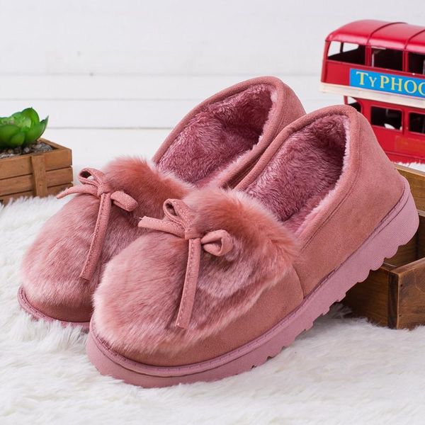 boots fashion women winter ankle female butterfly knot fur snow warm plush slip on botas, Black
boots fashion women winter ankle female butterfly knot fur snow warm plush slip on botas, Black