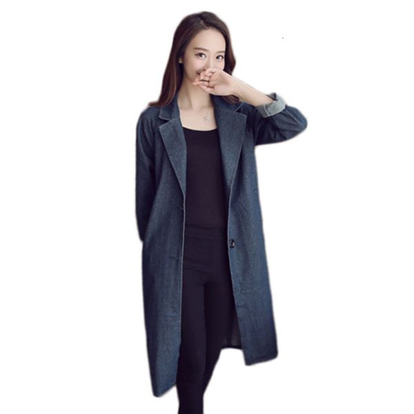 wool long denim coating women spring korean blunt female loose lapela size big bf jaquette casual jeans f185 l0i9, Black
wool long denim coating women spring korean blunt female loose lapela size big bf jaquette casual jeans f185 l0i9, Black