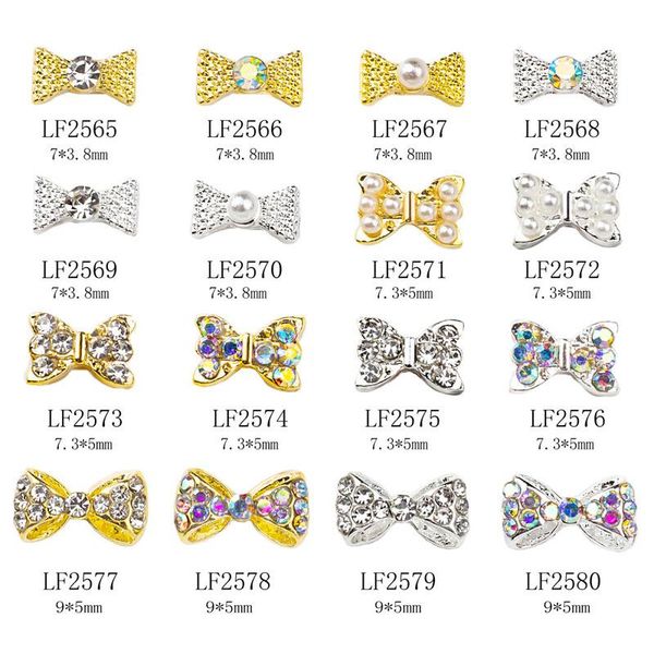 nail art decorations 10pcs alloy bowknot charms jewerly pearl ab crystal 3d rhinestones diy manicure flatback gems jewerl decoration, Silver;gold
nail art decorations 10pcs alloy bowknot charms jewerly pearl ab crystal 3d rhinestones diy manicure flatback gems jewerl decoration, Silver;gold