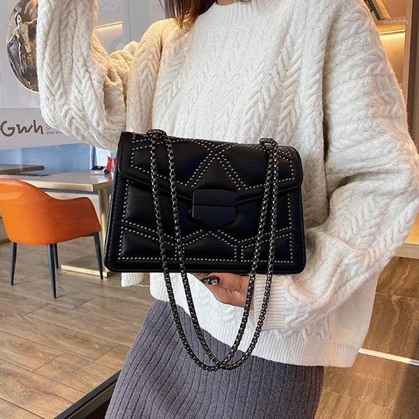 evening bags fashion rivet chain small crossbody for women 2021 retro pu leather shoulder bag outdoor messenger lady luxury handbags
evening bags fashion rivet chain small crossbody for women 2021 retro pu leather shoulder bag outdoor messenger lady luxury handbags