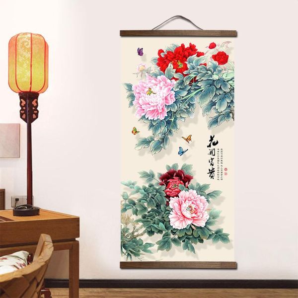 paintings chinese style flower green plants canvas decorative store bedroom for living room wall art solid wood scroll painting with frame
paintings chinese style flower green plants canvas decorative store bedroom for living room wall art solid wood scroll painting with frame