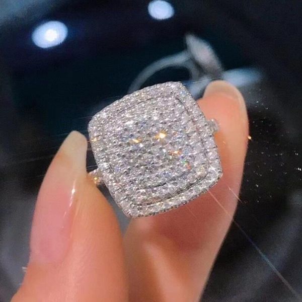 cluster rings uilz silver color geometric square wedding for bride brilliant zircon band eternal cocktail jewelry wholesale, Golden;silver
cluster rings uilz silver color geometric square wedding for bride brilliant zircon band eternal cocktail jewelry wholesale, Golden;silver