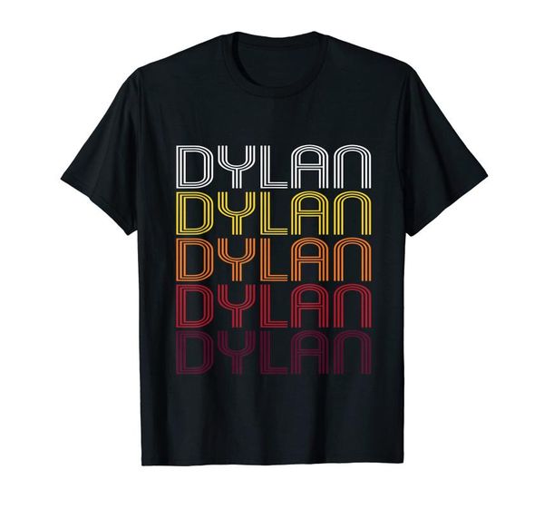 men's t-shirts dylan retro wordmark pattern - vintage style t-shirt, White;black
men's t-shirts dylan retro wordmark pattern - vintage style t-shirt, White;black