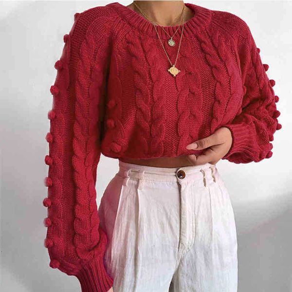 women's sweaters cool cable blend knit pullovers pom knitted jumper knits loungewear for autumn winter 54pd, White;black
women's sweaters cool cable blend knit pullovers pom knitted jumper knits loungewear for autumn winter 54pd, White;black