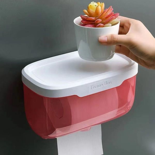 toilet paper holders wall mount bathroom tissue storage box punch-home supplies phone rack case holder waterproof shelf organizer
toilet paper holders wall mount bathroom tissue storage box punch-home supplies phone rack case holder waterproof shelf organizer