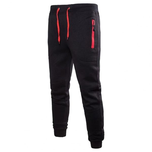 men's pants men solid color stylish loose drawstring ankle banded long male elastic waist casual pockets trousers autumn, Black
men's pants men solid color stylish loose drawstring ankle banded long male elastic waist casual pockets trousers autumn, Black