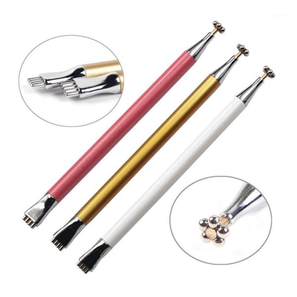 double head 2ways nail art cat eye magnet pen 3d magnetic gel polish eyes strip flower magical stick1, Red;pink
double head 2ways nail art cat eye magnet pen 3d magnetic gel polish eyes strip flower magical stick1, Red;pink
