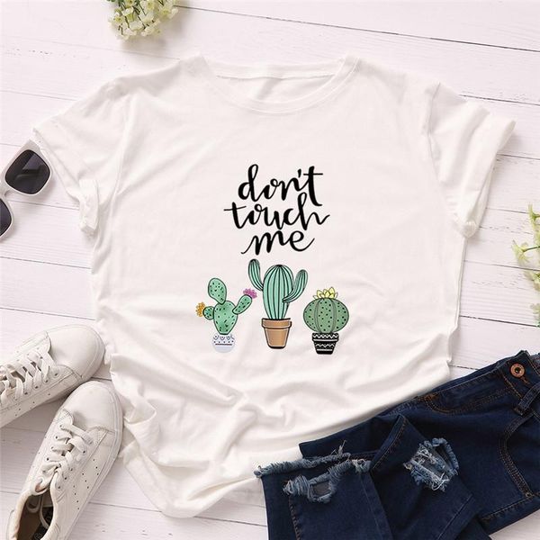 summer women tshirt cute cactus plants aesthetic kawaii gothic plus size short sleeve cotton skipoem tees clothes women's t-shirt, White
summer women tshirt cute cactus plants aesthetic kawaii gothic plus size short sleeve cotton skipoem tees clothes women's t-shirt, White