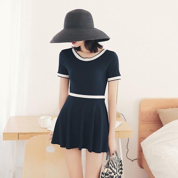 one-piece suits korea's fashion swimsuit slim suit with skirt two piece swimwear bathing bodysuit monokini
one-piece suits korea's fashion swimsuit slim suit with skirt two piece swimwear bathing bodysuit monokini