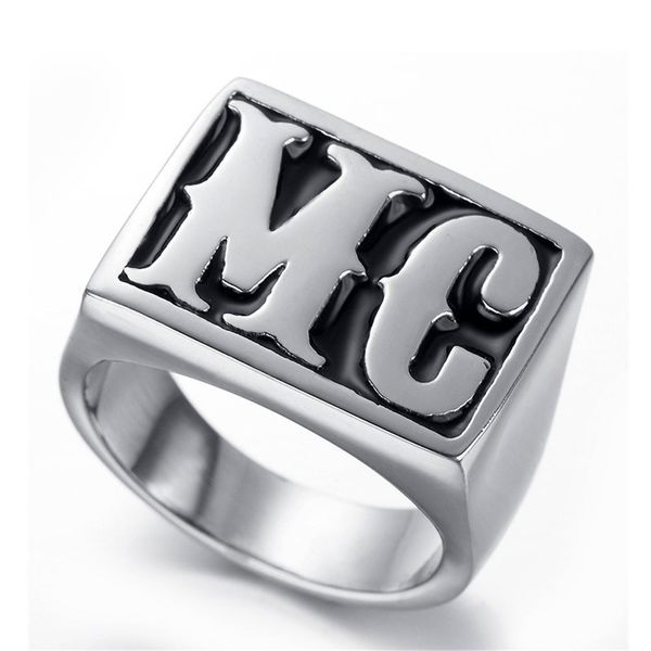 designer rings punk accessories mc letters men's ring party jewelry unique christmas gifts cool motorcycle, Golden;silver
designer rings punk accessories mc letters men's ring party jewelry unique christmas gifts cool motorcycle, Golden;silver