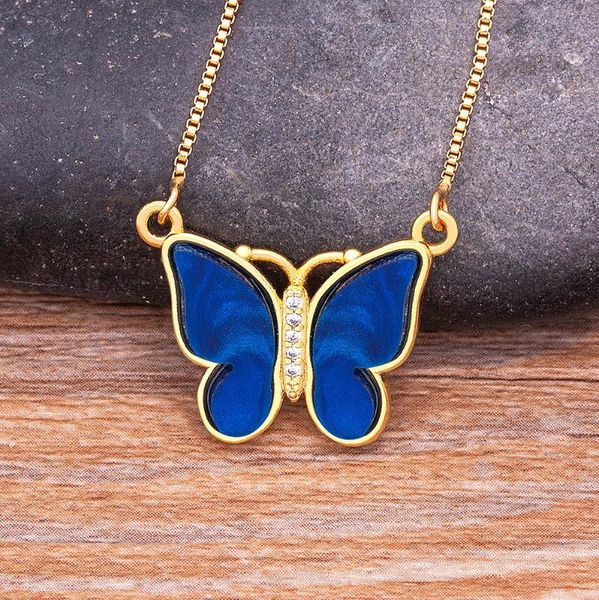 pendant necklaces arrival 9 colors butterfly necklace for women choker copper cz chain accessories collar jewelry friends party gift, Silver
pendant necklaces arrival 9 colors butterfly necklace for women choker copper cz chain accessories collar jewelry friends party gift, Silver