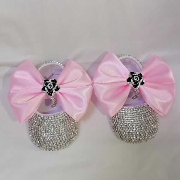 handmade pink bow luxury rhinestones baby girl shoes first walker sparkle blingbling crystals princess shower gift walkers
handmade pink bow luxury rhinestones baby girl shoes first walker sparkle blingbling crystals princess shower gift walkers