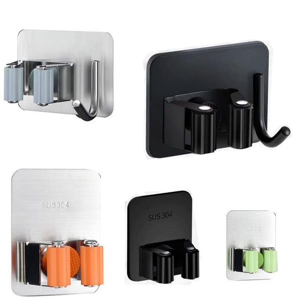 hooks & rails wall mounted mop organizer holder brush broom hanger home storage rack bathroom suction hanging pipe household tools
hooks & rails wall mounted mop organizer holder brush broom hanger home storage rack bathroom suction hanging pipe household tools