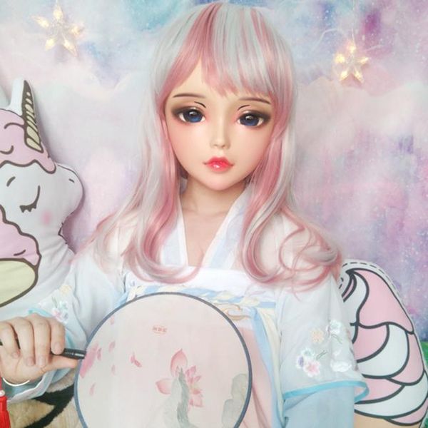 party masks (chan-01)female sweet girl resin half head kigurumi bjd mask cosplay japanese anime role lolita crossdress doll
party masks (chan-01)female sweet girl resin half head kigurumi bjd mask cosplay japanese anime role lolita crossdress doll