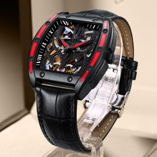 wristwatches automatic mechanical luxury watch for men skelton guanqin sport sapphire waterproof hand wind movement casual fashion 2021, Slivery;brown
wristwatches automatic mechanical luxury watch for men skelton guanqin sport sapphire waterproof hand wind movement casual fashion 2021, Slivery;brown