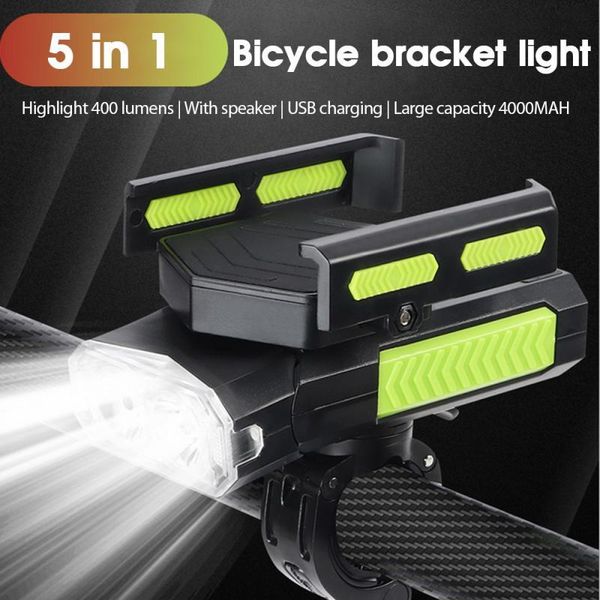 bicycle horn front light mobile phone holder mountain multifunction bike charging treasure with lights 
bicycle horn front light mobile phone holder mountain multifunction bike charging treasure with lights