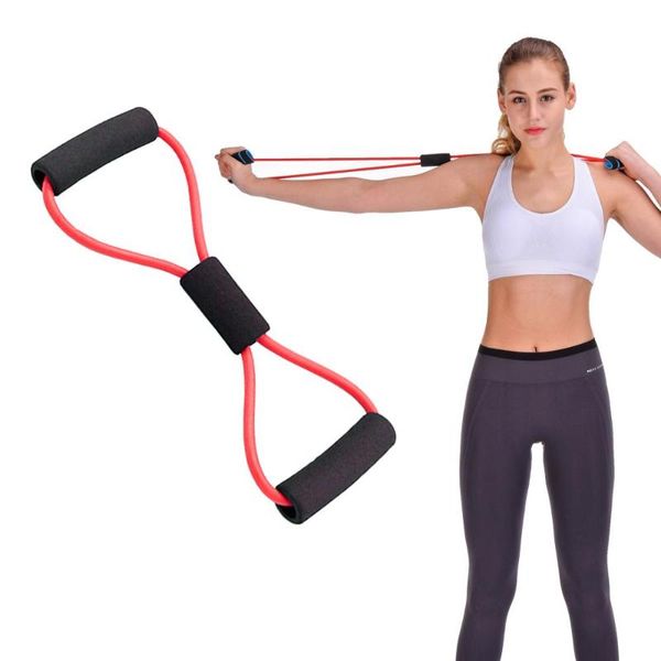 shaped resistance bands elastic exercise cords fitness band with handle home gym equipment for yoga pilates stretch training
shaped resistance bands elastic exercise cords fitness band with handle home gym equipment for yoga pilates stretch training