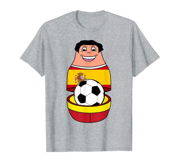 spain soccer mascot shirt | cool russian nesting doll gift, White;black
spain soccer mascot shirt | cool russian nesting doll gift, White;black