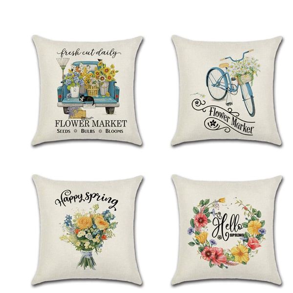 cushion/decorative pillow 2021 picture custom linen case car bicycle flower pattern design gift home cushion cover 45*45cm
cushion/decorative pillow 2021 picture custom linen case car bicycle flower pattern design gift home cushion cover 45*45cm