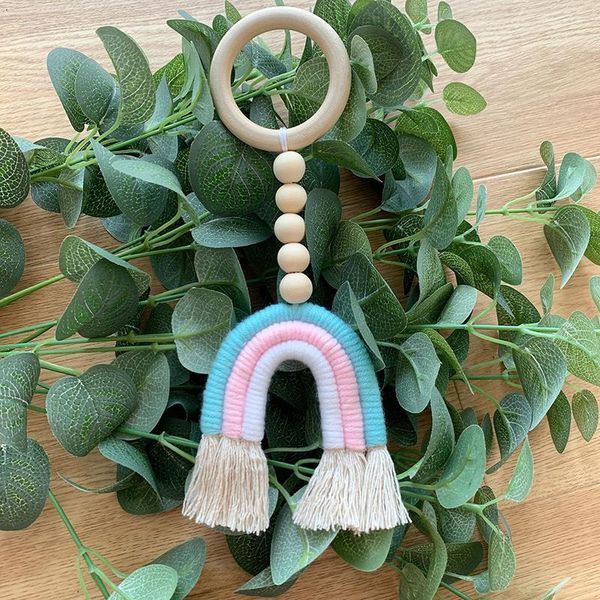 handmade woven wall hanging home decor macrame wooden boho baby teether cotton cord wood teething toy shower gift decorative objects & figur
handmade woven wall hanging home decor macrame wooden boho baby teether cotton cord wood teething toy shower gift decorative objects & figur