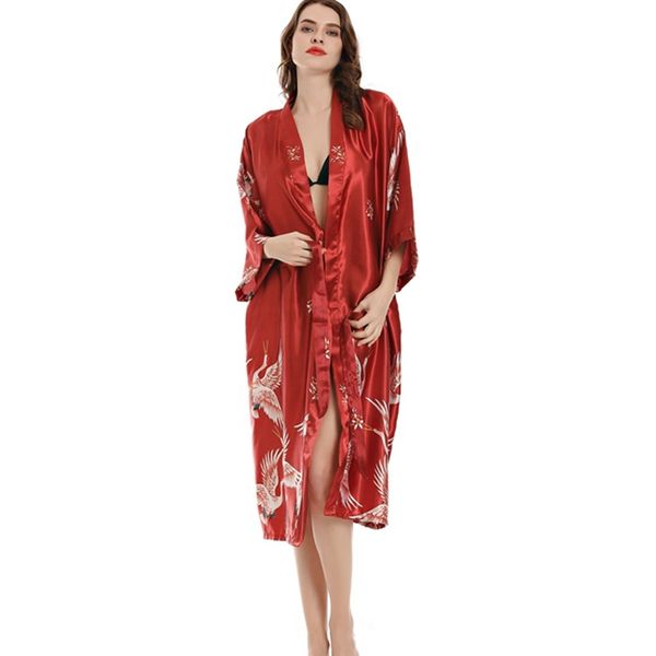 10 colors rayon long robe womens pajamas bathrobe dressing gowns for women bride bridesmaid wedding robes sleepwear, Black;red
10 colors rayon long robe womens pajamas bathrobe dressing gowns for women bride bridesmaid wedding robes sleepwear, Black;red
