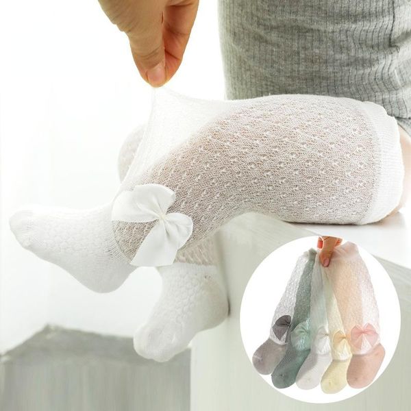 socks born baby girls solid bow knot breathable mesh cotton knee high leg cute summer infant toddler soft clothes, Pink;yellow
socks born baby girls solid bow knot breathable mesh cotton knee high leg cute summer infant toddler soft clothes, Pink;yellow