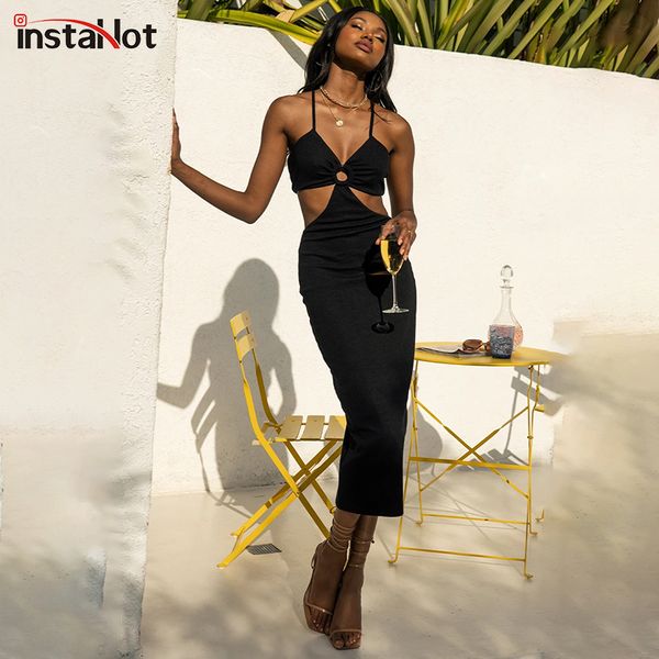 instasummer party dress backless hollow spaghetti strap 2021 ladies criss cross midi dress streetwear casual beach, Black;gray
instasummer party dress backless hollow spaghetti strap 2021 ladies criss cross midi dress streetwear casual beach, Black;gray