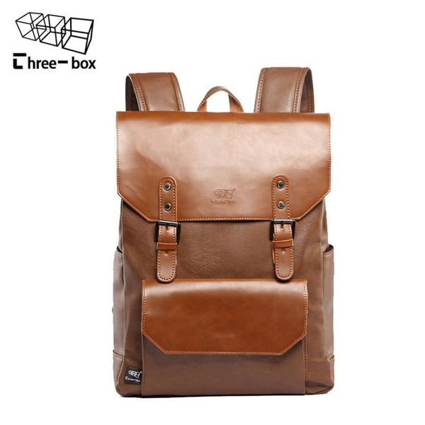 backpack three-box original men backpacks casual pu leather bags for 15 inch lapteenagers travel vintage school 3526
backpack three-box original men backpacks casual pu leather bags for 15 inch lapteenagers travel vintage school 3526