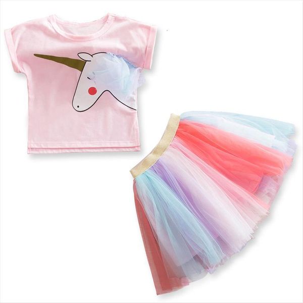 children clothing sets unicorn party girl dress outfits 2 3 4 5 6 years birthday shirt tutu skirt summer suits, White
children clothing sets unicorn party girl dress outfits 2 3 4 5 6 years birthday shirt tutu skirt summer suits, White