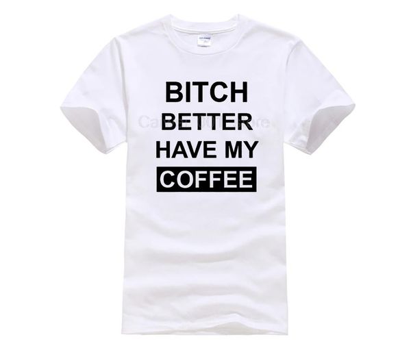personality t shirt bitch better have my coffee letras printed women cotton fashion street short sleeve men's t-shirts, White;black
personality t shirt bitch better have my coffee letras printed women cotton fashion street short sleeve men's t-shirts, White;black