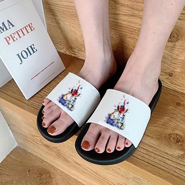 slippers 2021 summer women sandals indoor beach slides cartoon pattern thick non-slip filp flops ladies shoes plus 41, Black
slippers 2021 summer women sandals indoor beach slides cartoon pattern thick non-slip filp flops ladies shoes plus 41, Black