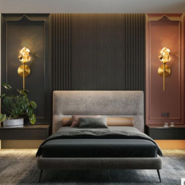 wall lamp all copper crystal led bedroom bedside sconce for living room background lighting aisle staircase lights
wall lamp all copper crystal led bedroom bedside sconce for living room background lighting aisle staircase lights