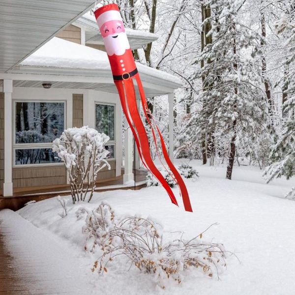 decorative objects & figurines 120cm garden outdoor wind windsock flag christmas hanging with santa claus theme for home decoration
decorative objects & figurines 120cm garden outdoor wind windsock flag christmas hanging with santa claus theme for home decoration