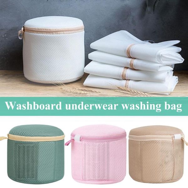 polyester thick fabric washing bag thickened machine washable underwear pouch with zipper laundry bags
polyester thick fabric washing bag thickened machine washable underwear pouch with zipper laundry bags